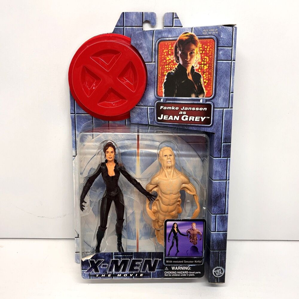 X-Men The Movie 2000 Jean Grey & Senator Kelly Marvel Figure Toy Biz- New in Box